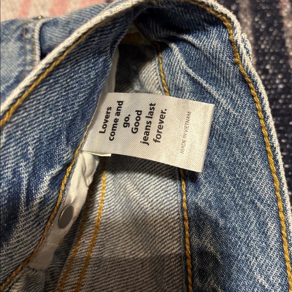 PacSun checkered print taper jeans 27 - Picture 5 of 6